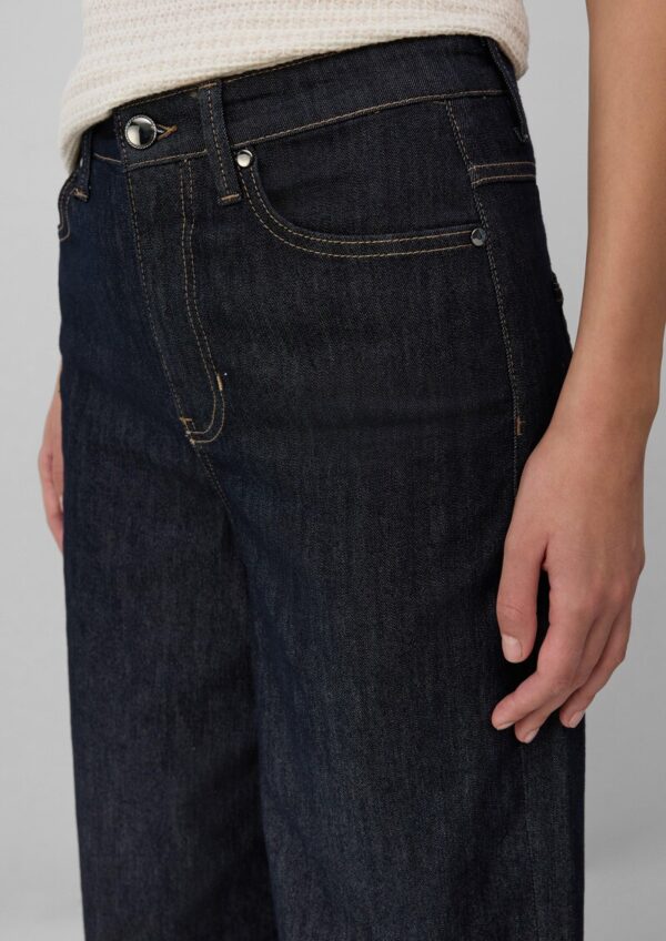 Jeans-Culotte Suri / Regular Fit / High Rise / Wide Leg / Rinse Washed