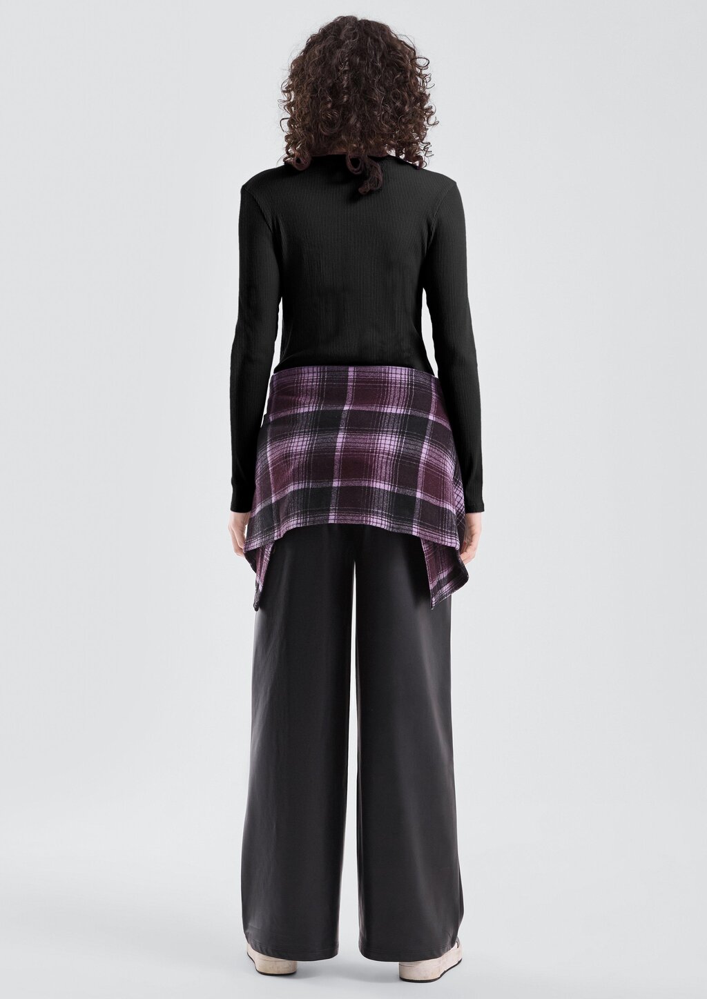 Geripptes Longsleeve