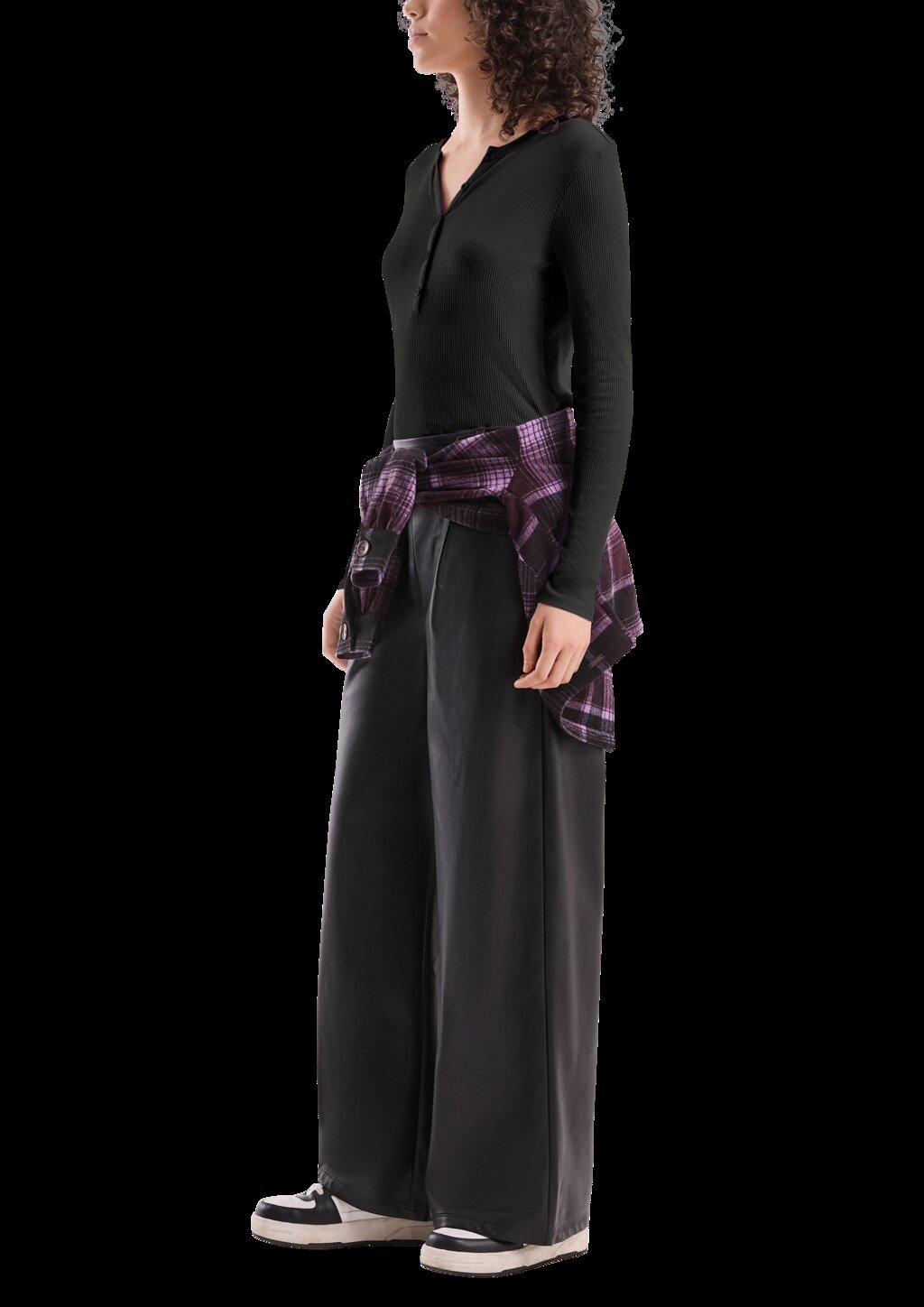 Geripptes Longsleeve