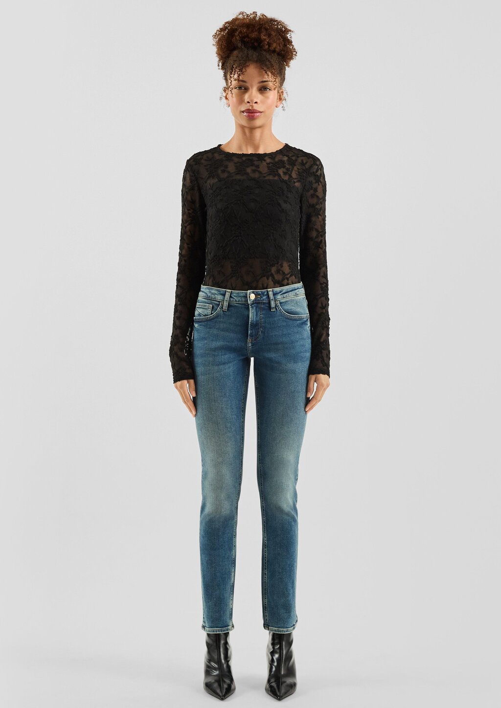 Jeans Catie/Slim Fit/Mid Rise/Slim Leg