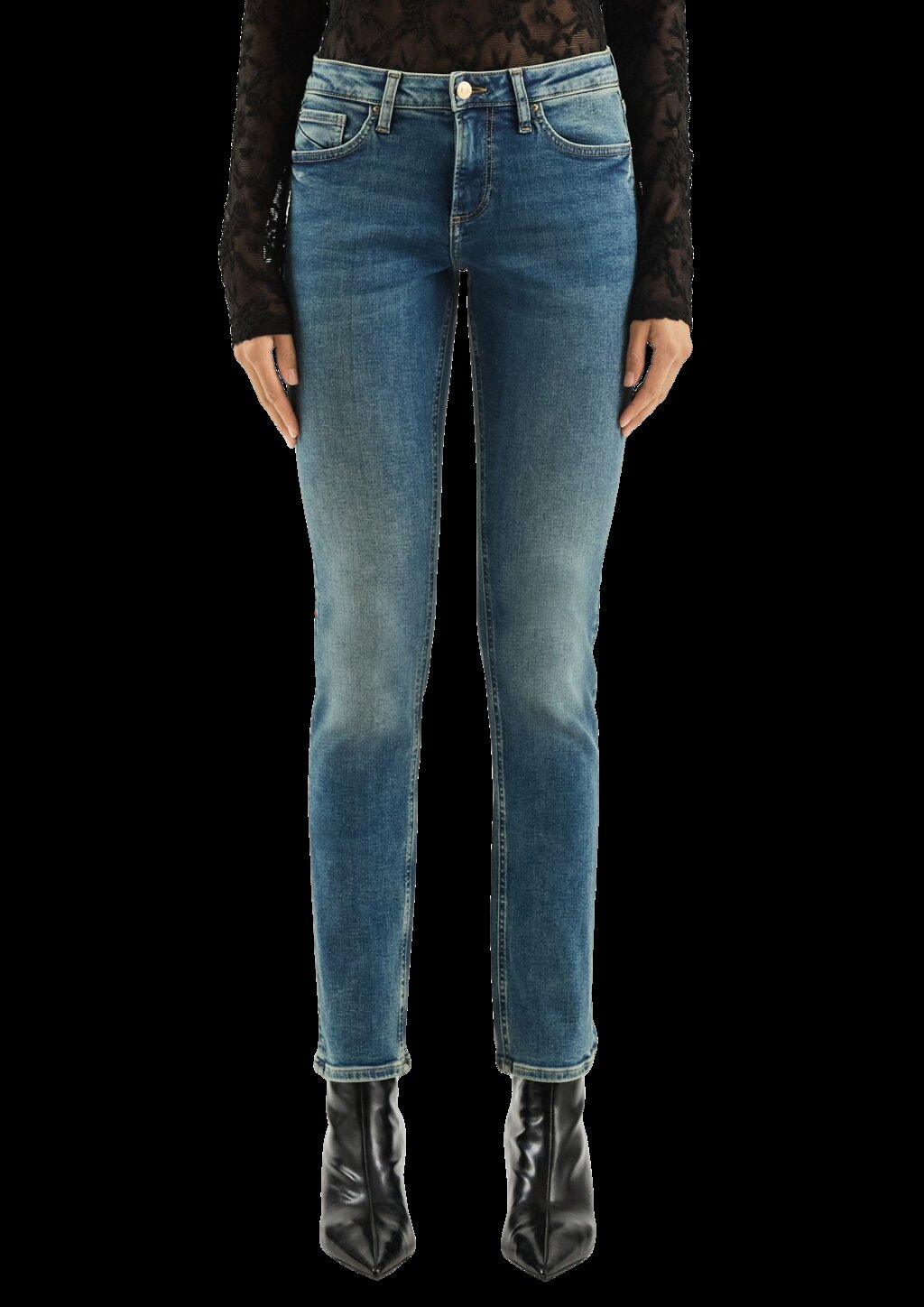 Jeans Catie/Slim Fit/Mid Rise/Slim Leg