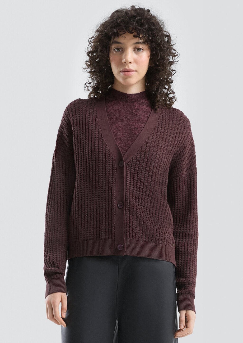 Strukturierter Cardigan