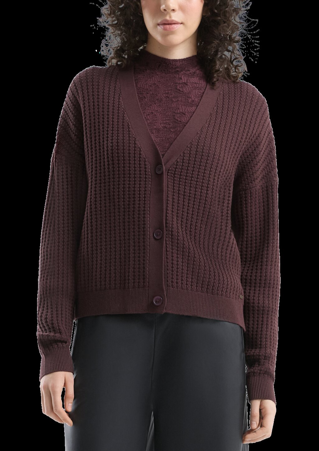 Strukturierter Cardigan