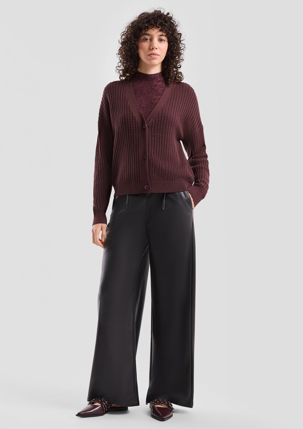 Strukturierter Cardigan