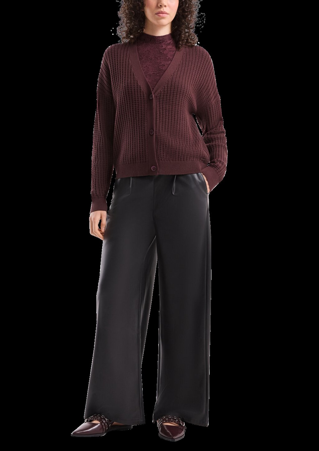 Strukturierter Cardigan