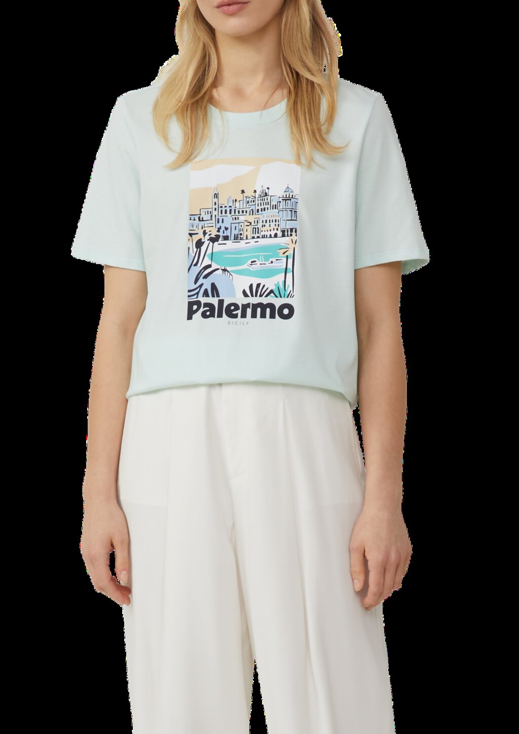 T-Shirt mit Frontprint