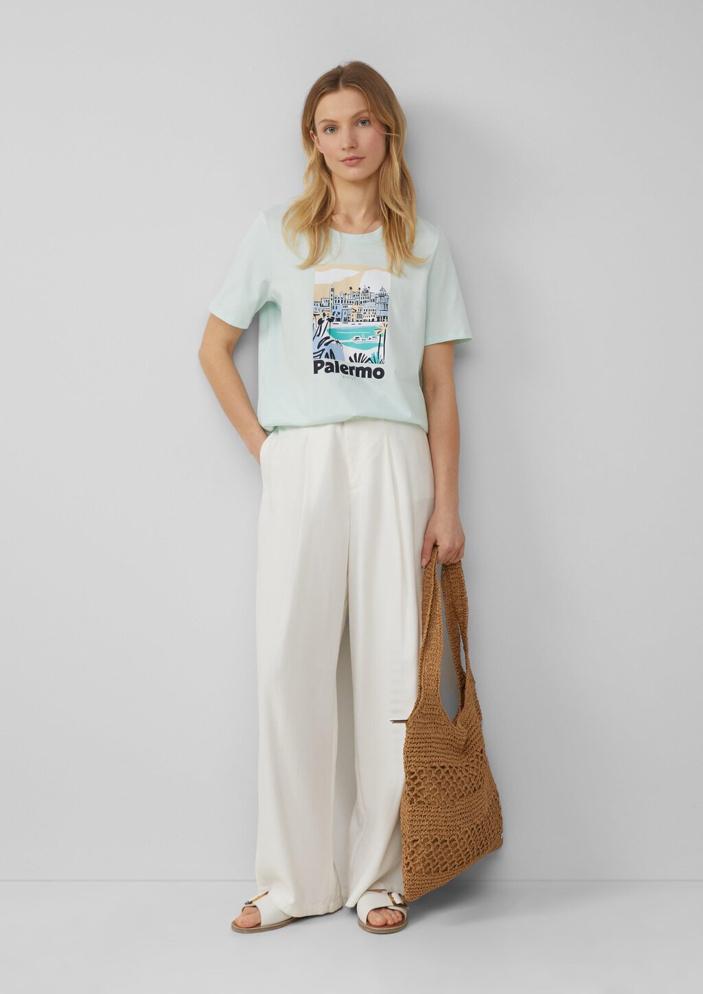 T-Shirt mit Frontprint