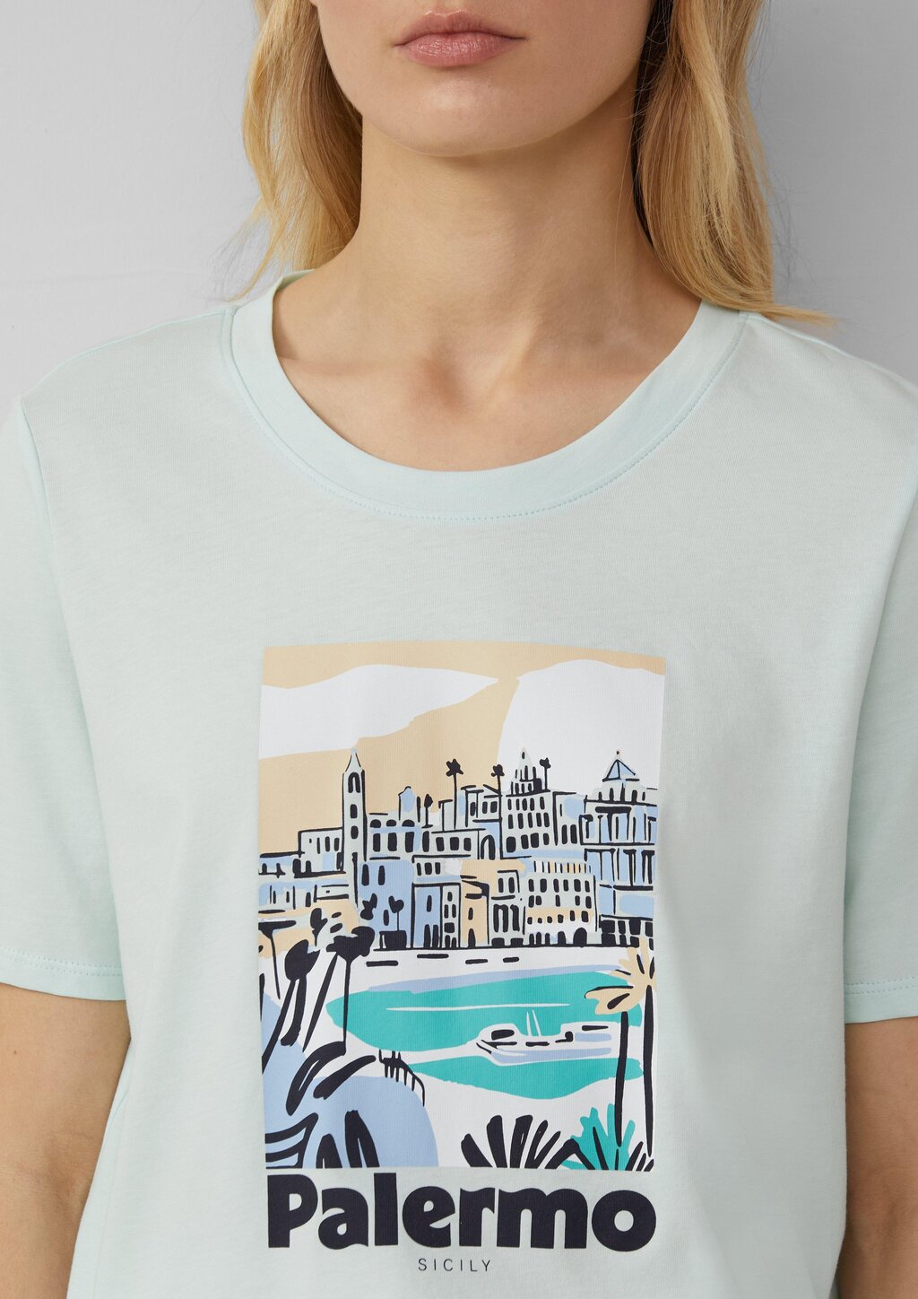 T-Shirt mit Frontprint