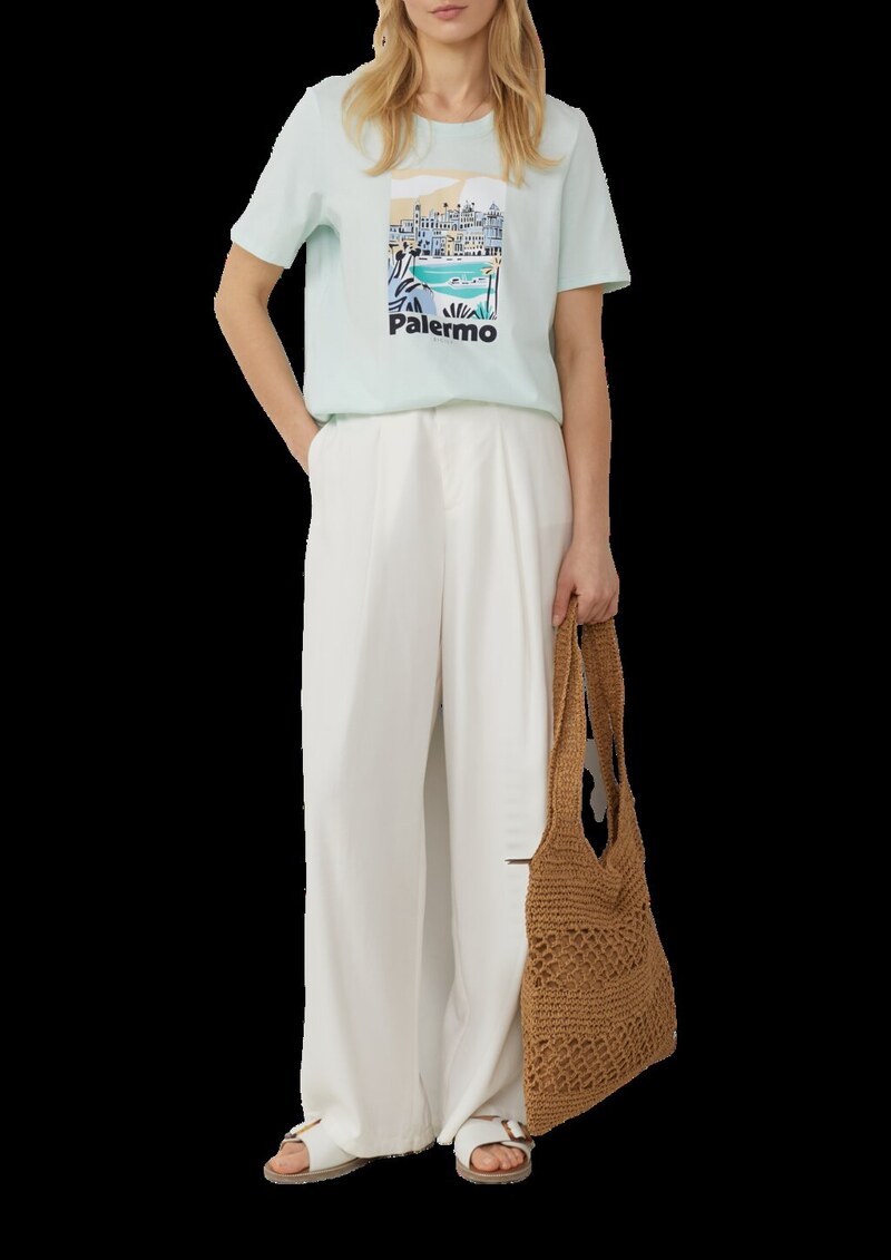 T-Shirt mit Frontprint