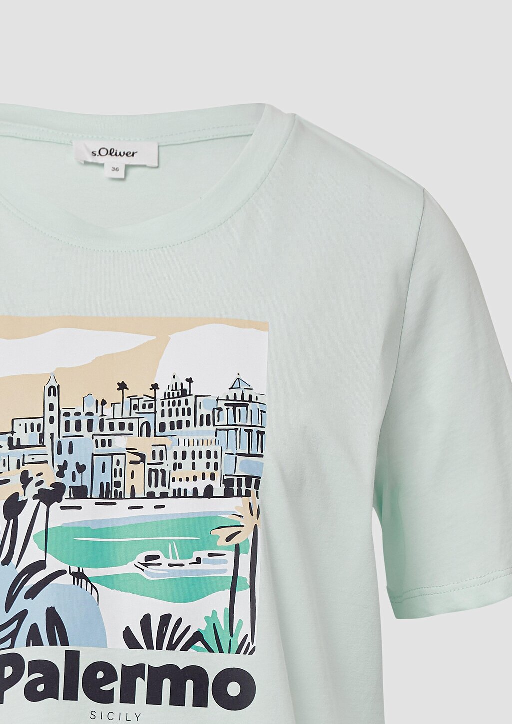 T-Shirt mit Frontprint