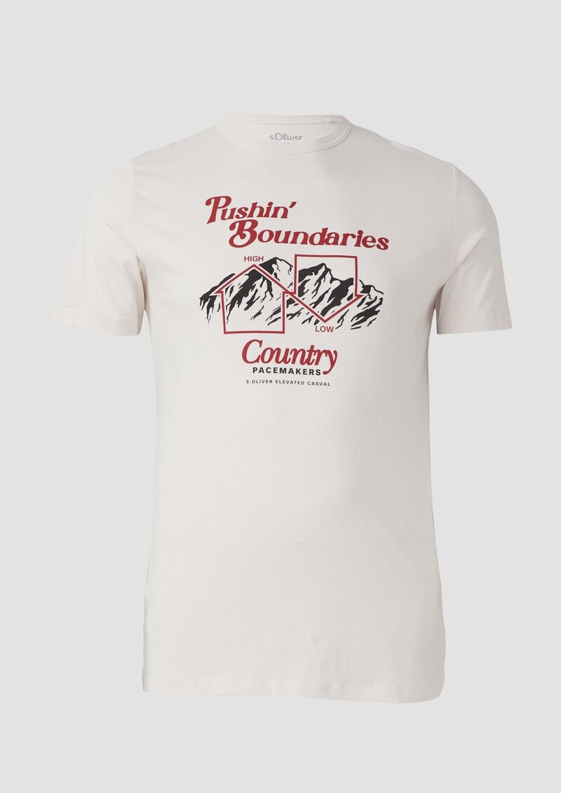 T-Shirt mit Frontprint