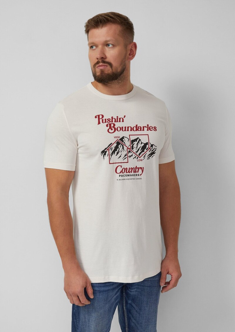 T-Shirt mit Frontprint