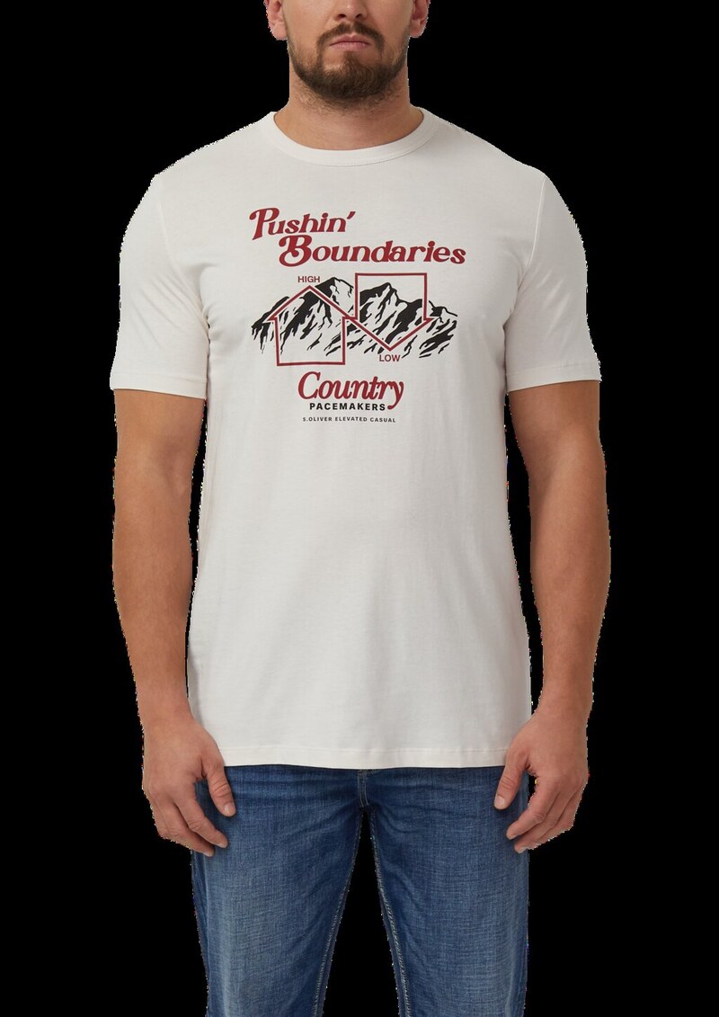 T-Shirt mit Frontprint