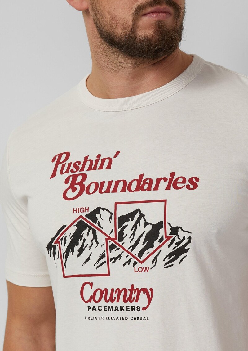 T-Shirt mit Frontprint