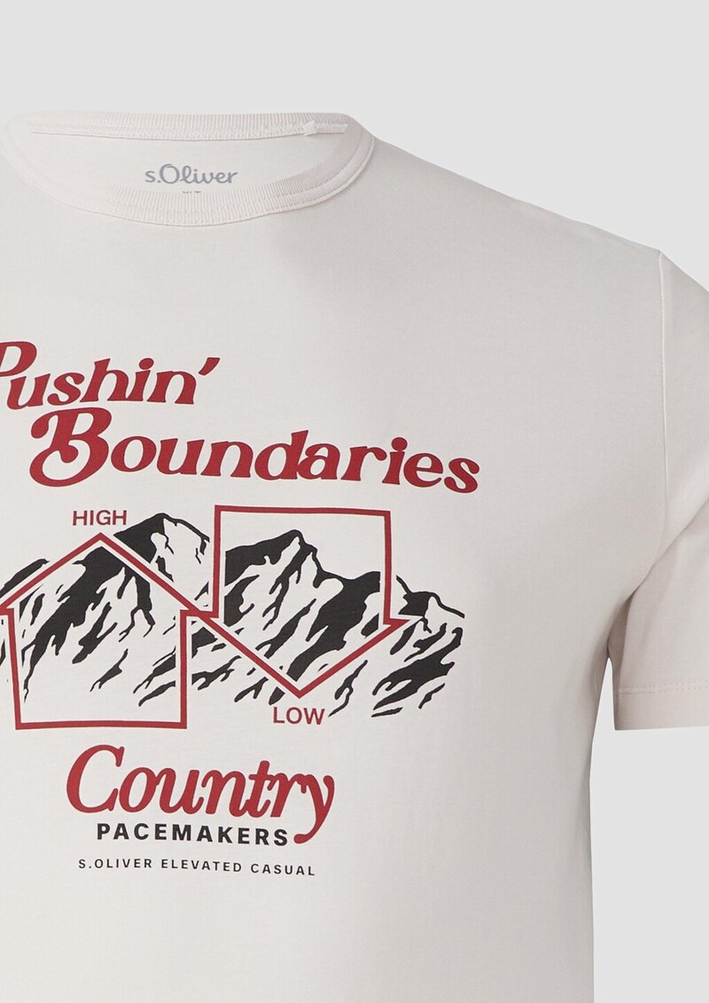 T-Shirt mit Frontprint