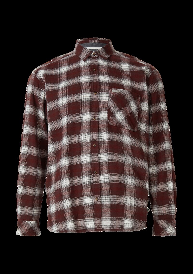 Regular Fit: Kariertes Hemd mit Waschung