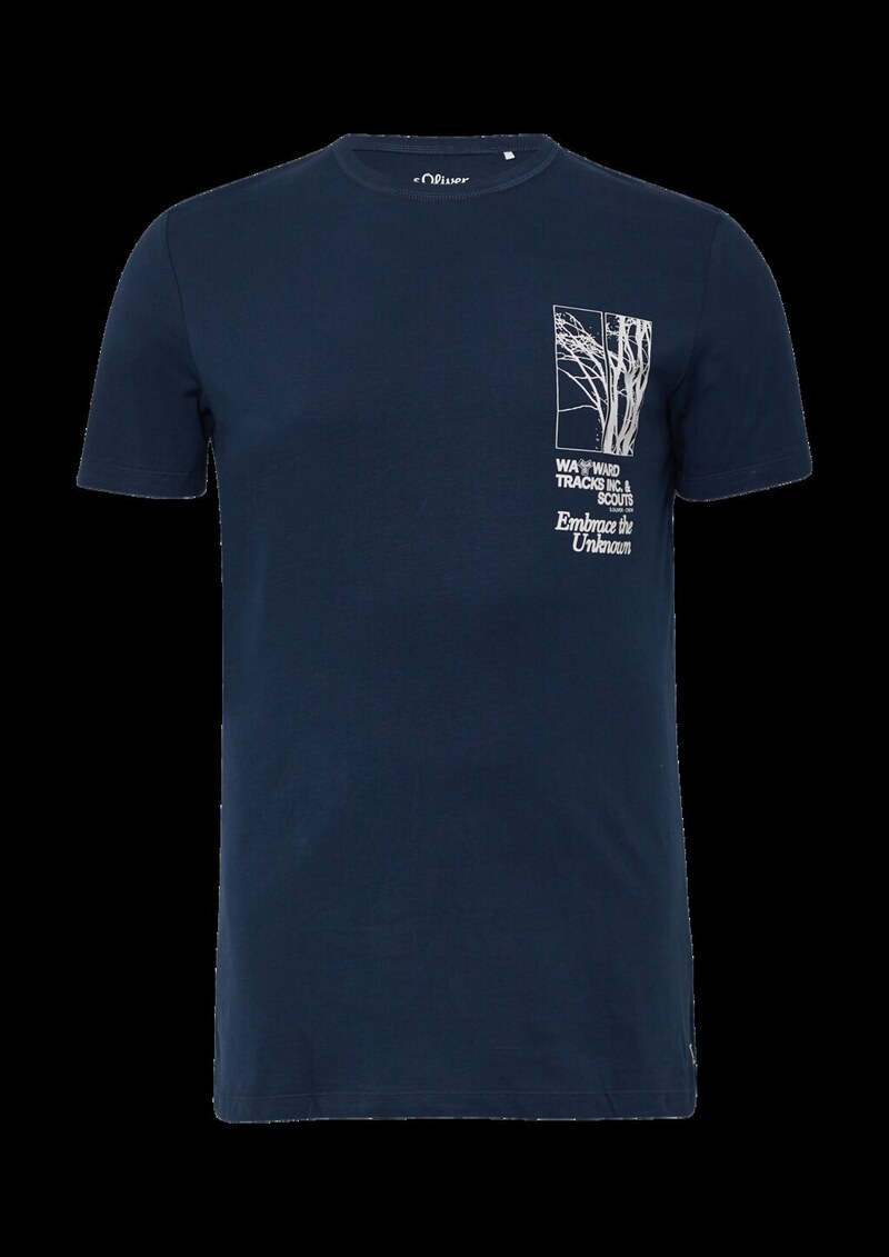 Softes Baumwoll-T-Shirt mit Artwork