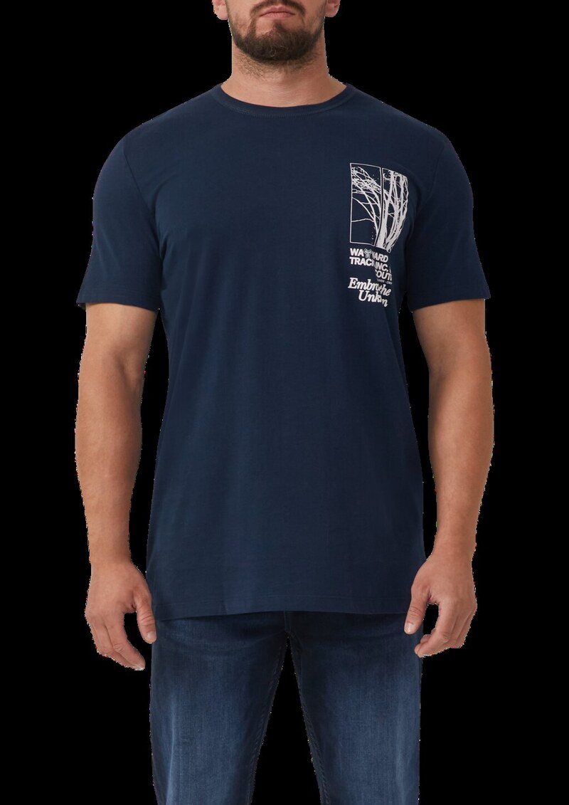 Softes Baumwoll-T-Shirt mit Artwork