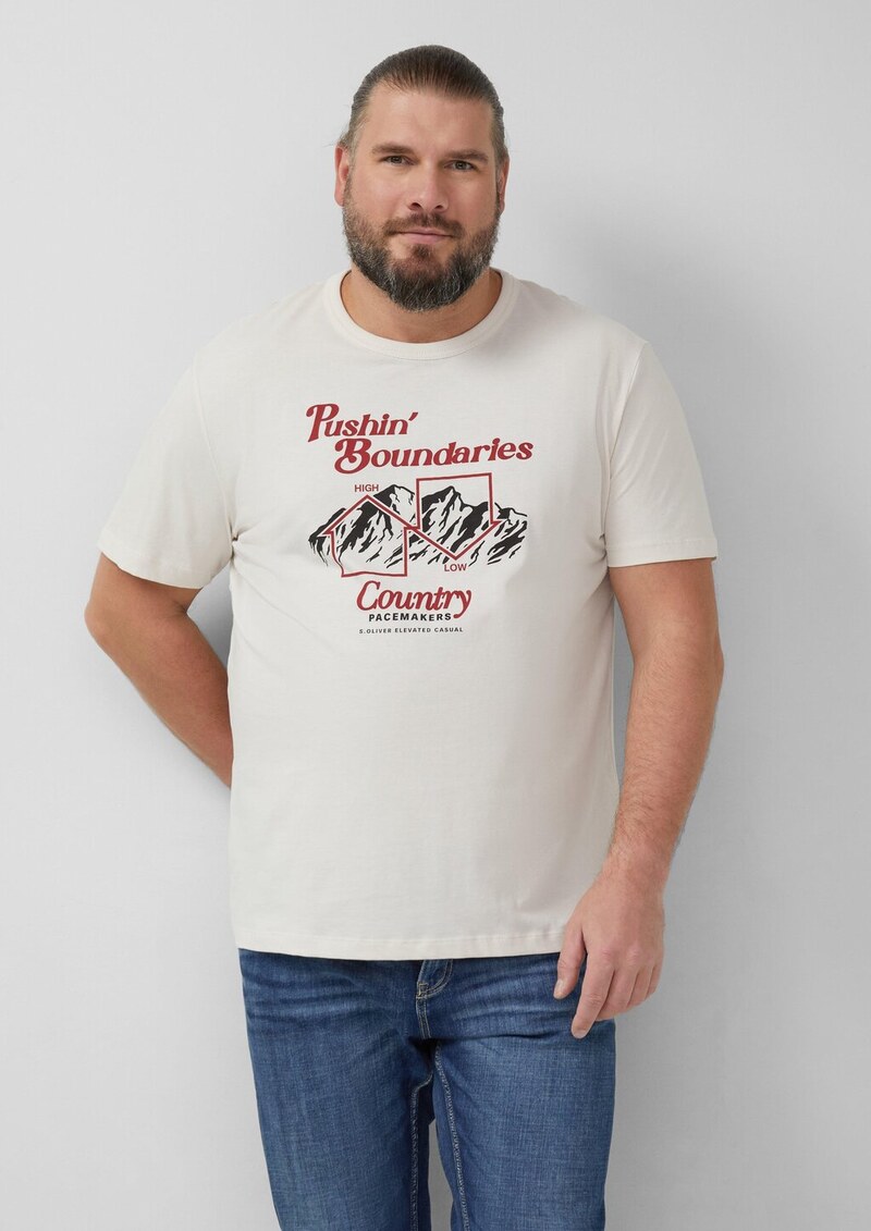 T-Shirt mit Frontprint