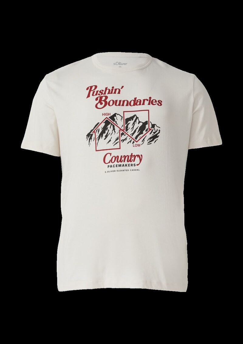 T-Shirt mit Frontprint