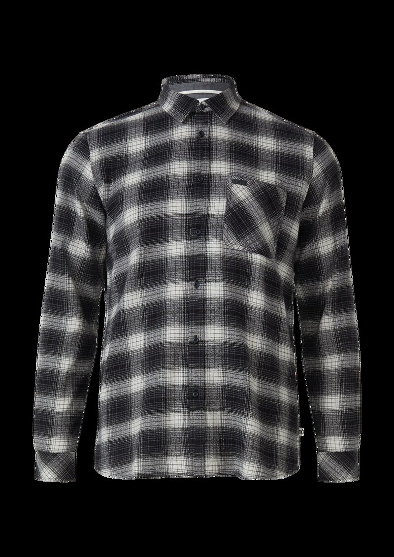 Regular Fit: Kariertes Hemd mit Waschung