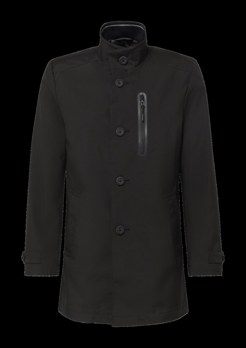 Wasserabweisender Outdoor-Mantel mit Stehkragen