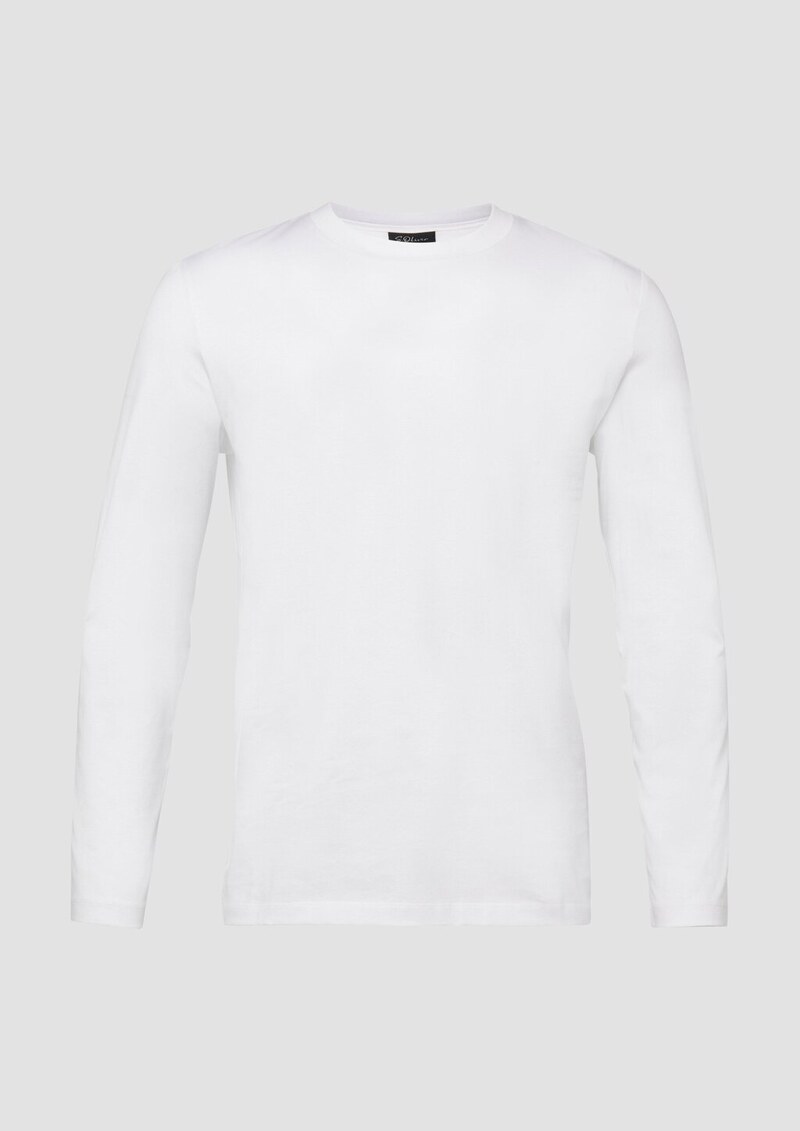 Hochwertiges Langarmshirt aus Edeljersey