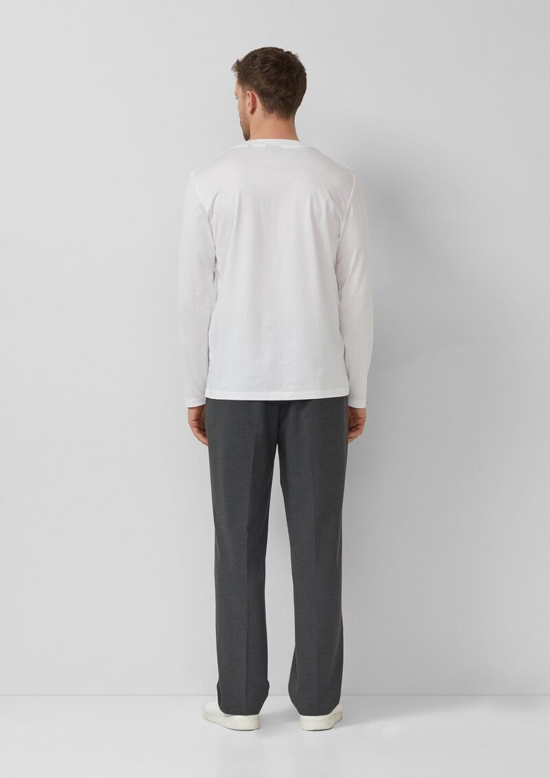 Hochwertiges Langarmshirt aus Edeljersey