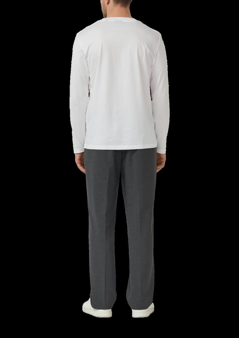 Hochwertiges Langarmshirt aus Edeljersey