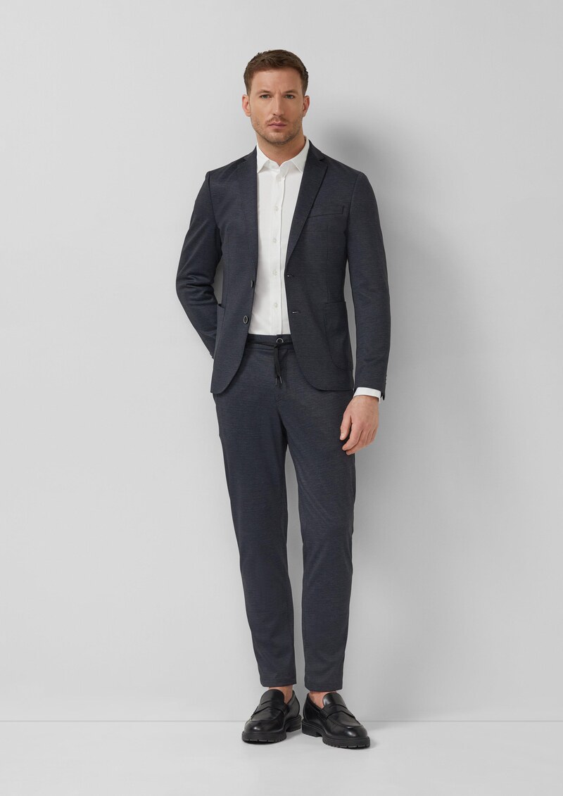 Tailored Fit: Elegantes Langarmhemd aus Edeljersey