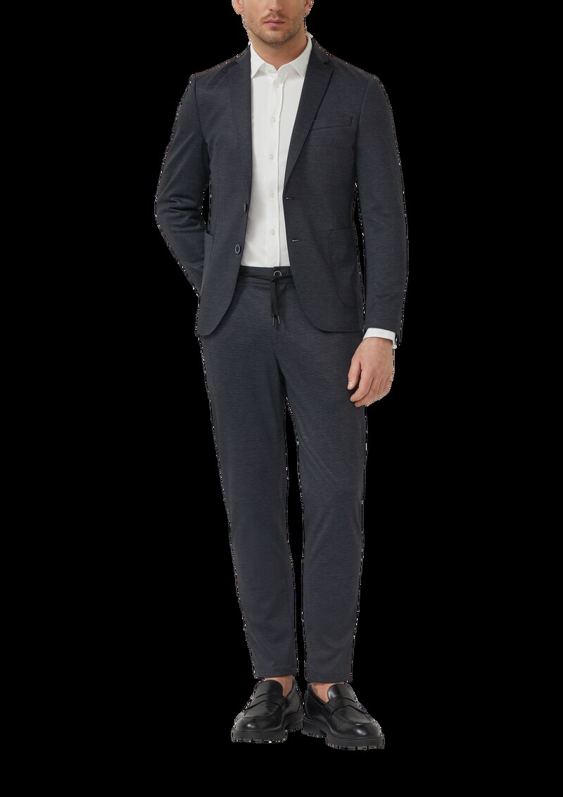 Tailored Fit: Elegantes Langarmhemd aus Edeljersey