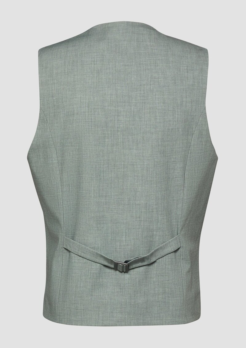 s.O PURE: Weste mit feiner Webstruktur