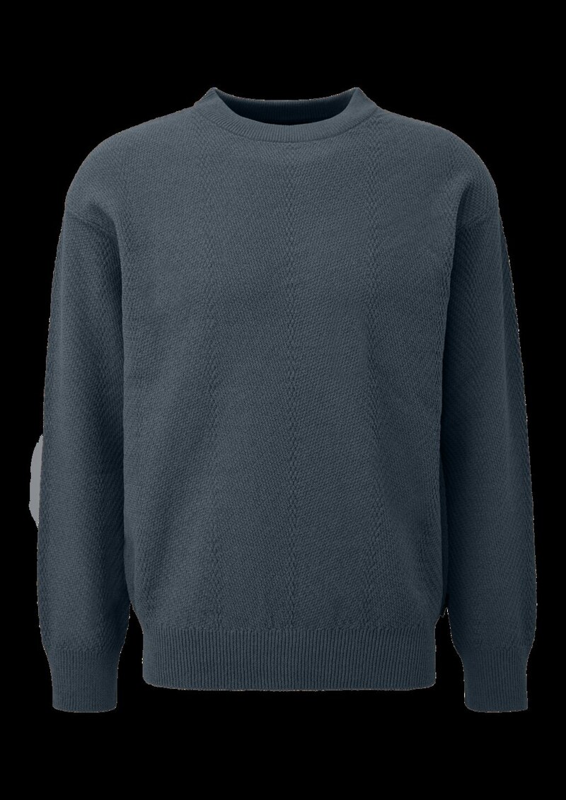 Strukturierter Strickpullover