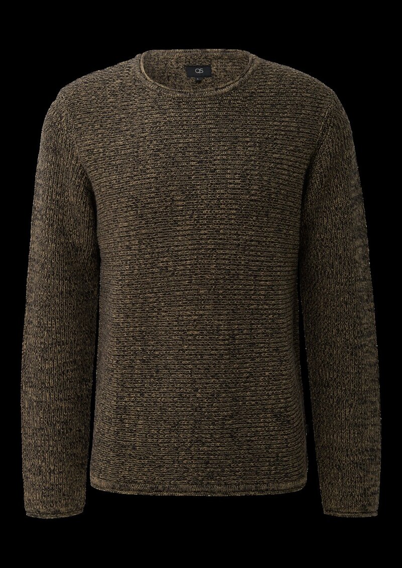 Pullover aus Melangegarn