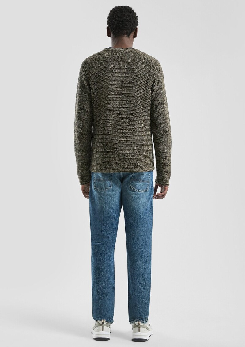 Pullover aus Melangegarn