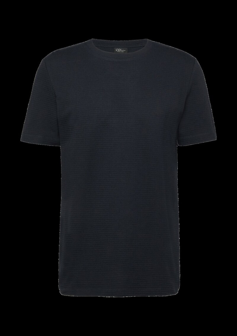 T-Shirt aus strukturiertem Jersey
