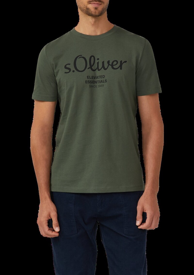 Weiches Jersey-T-Shirt mit Kurzarm und Rundhalsausschnitt im Doppelpack