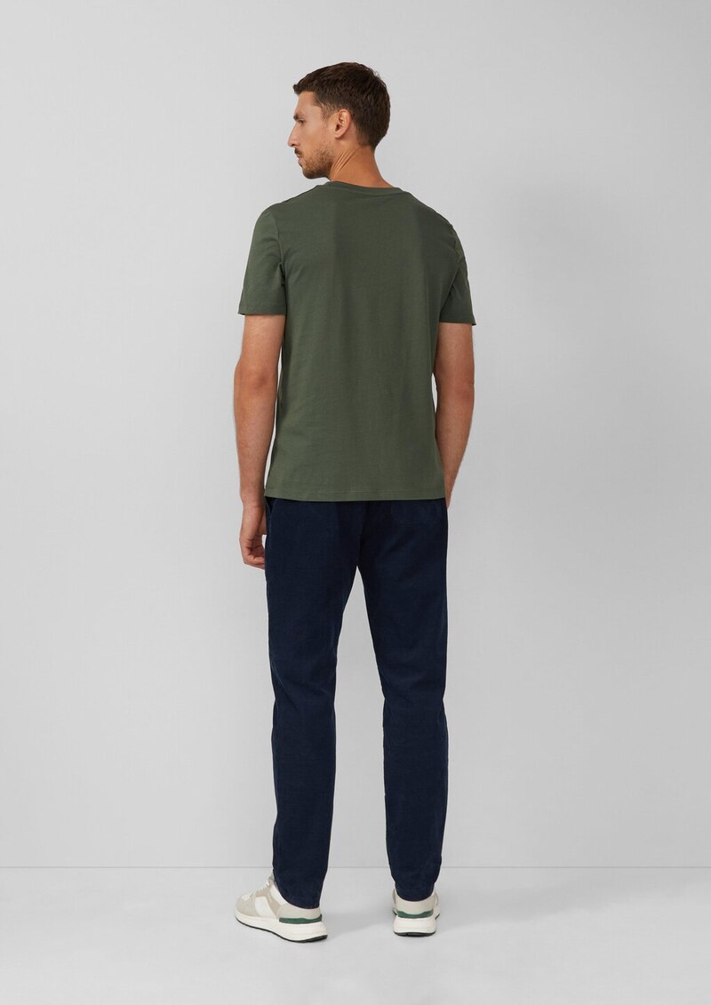 Weiches Jersey-T-Shirt mit Kurzarm und Rundhalsausschnitt im Doppelpack