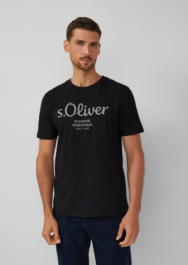 Weiches Jersey-T-Shirt mit Kurzarm und Rundhalsausschnitt im Doppelpack