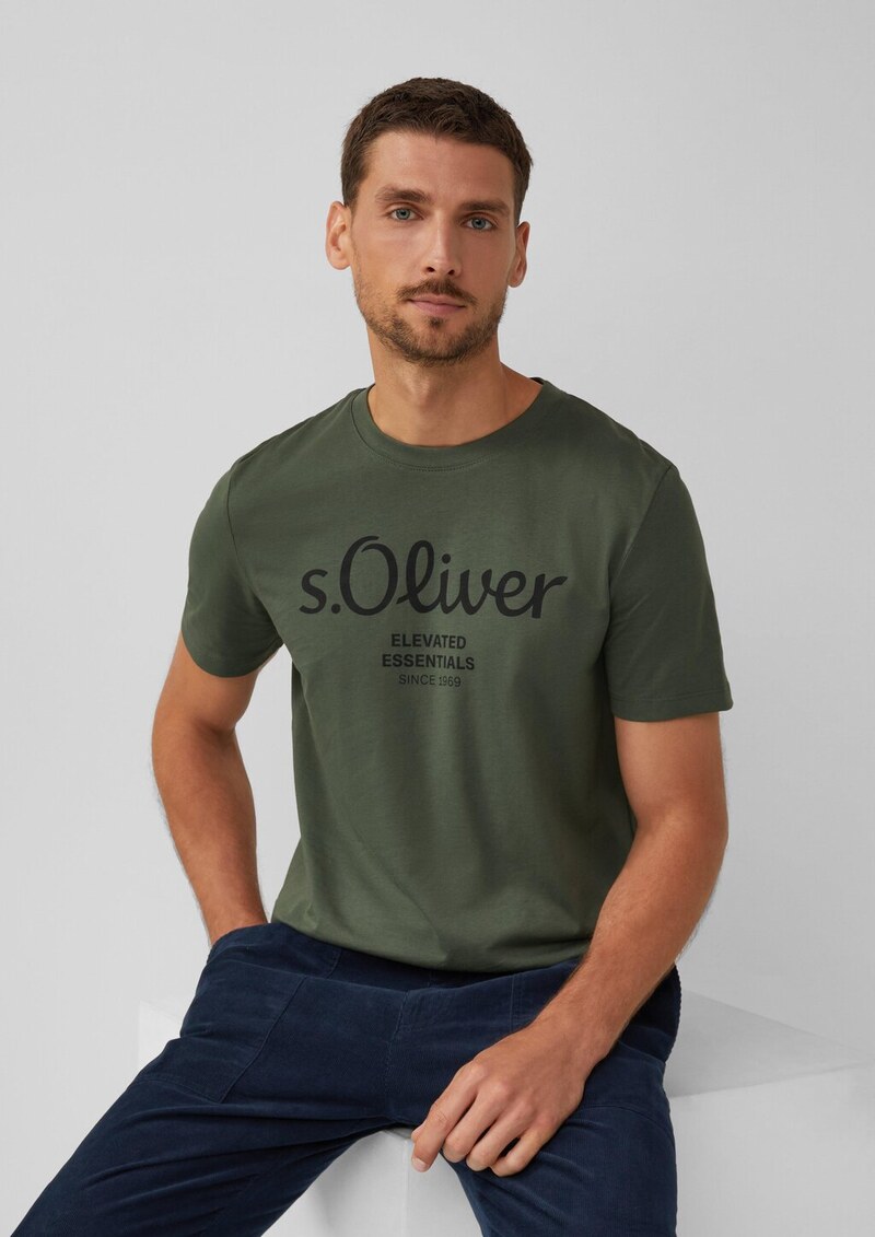 Weiches Jersey-T-Shirt mit Kurzarm und Rundhalsausschnitt im Doppelpack