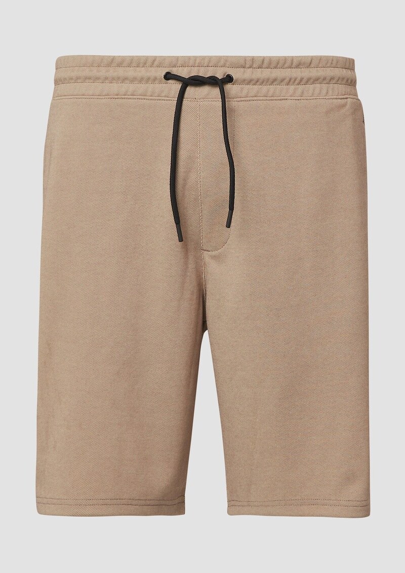 Detroit: Strukturierte Jog-Bermuda im Relaxed Fit