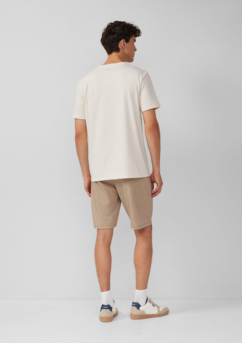 Detroit: Strukturierte Jog-Bermuda im Relaxed Fit