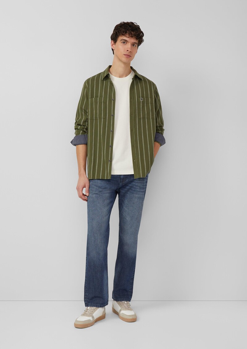 T-Shirt aus Heavy Jersey im Modern Fit