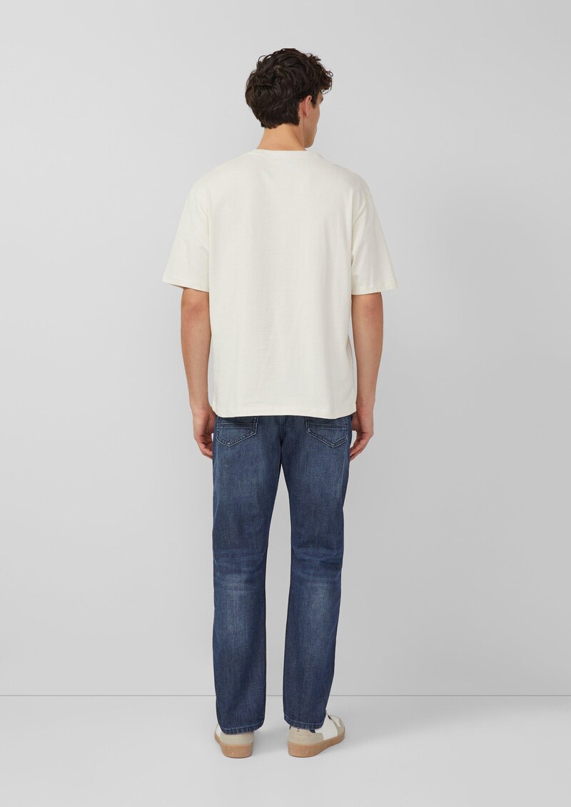 T-Shirt aus Heavy Jersey im Modern Fit