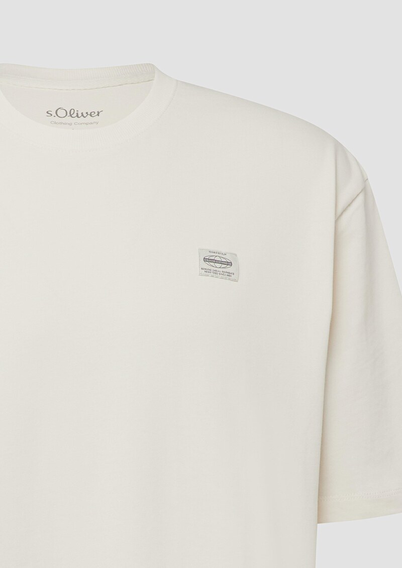 T-Shirt aus Heavy Jersey im Modern Fit