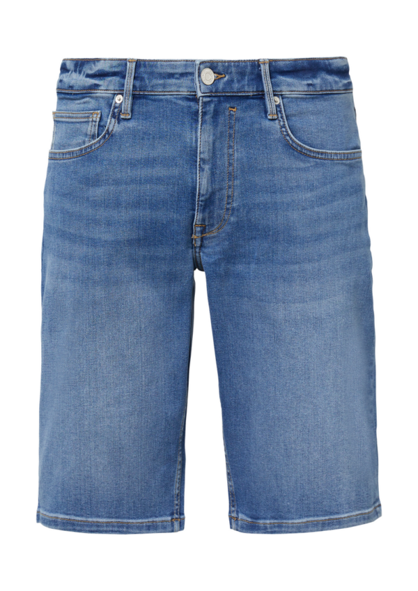 Jeans-Shorts / Regular Fit / Mid Rise / Straight Leg / Pride-Motiv