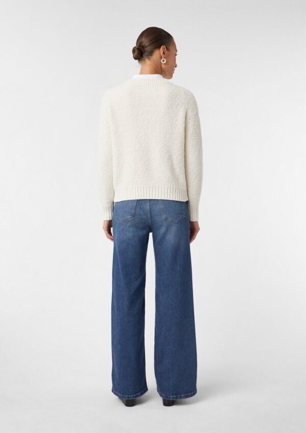 Strickpullover aus Bouclé