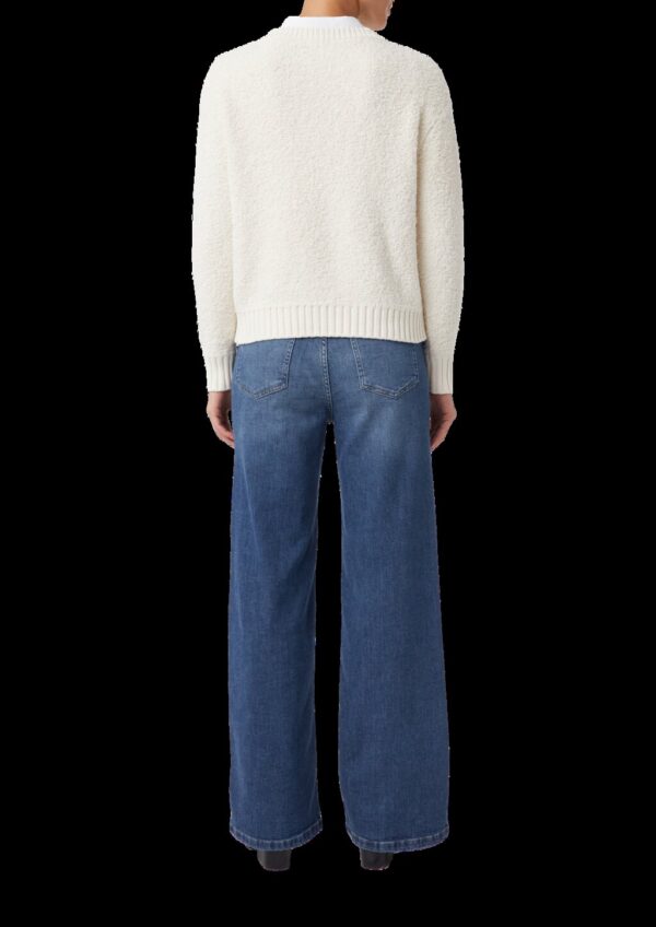 Strickpullover aus Bouclé