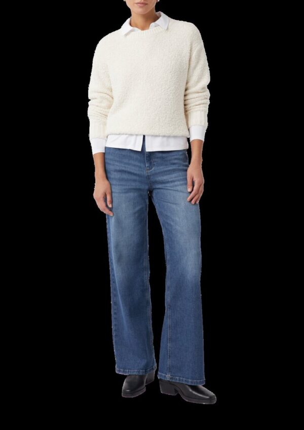 Strickpullover aus Bouclé