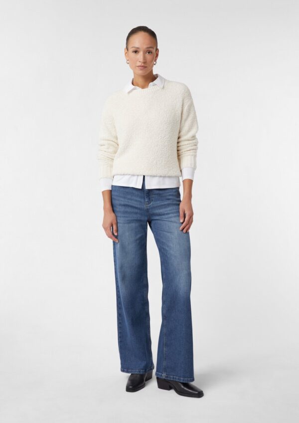 Strickpullover aus Bouclé